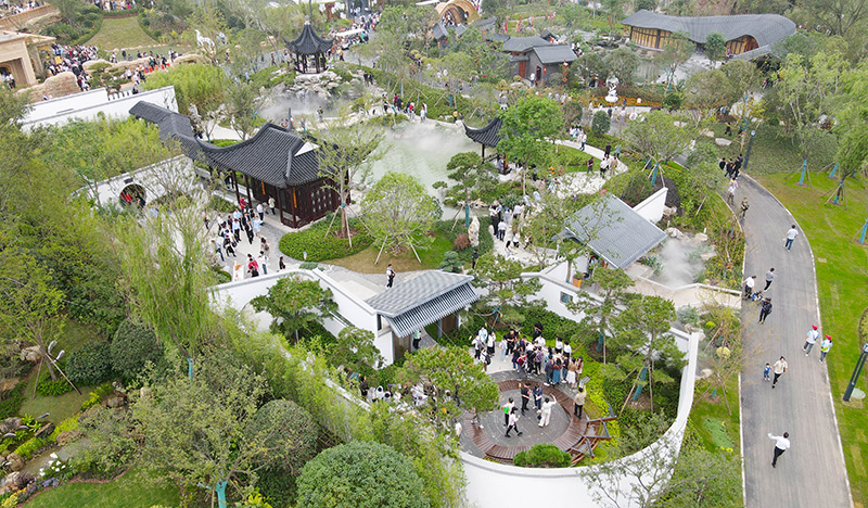 安博体育app下载打卡第十四届中国(合肥安博体育官网)国际园林博览会 感受园林之美(图11)